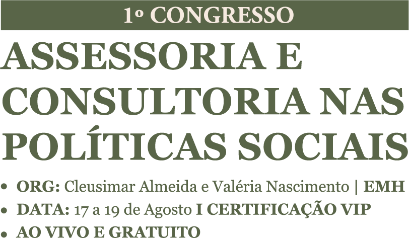 1º Congresso de Assessoria e Consultoria nas Políticas Sociais
