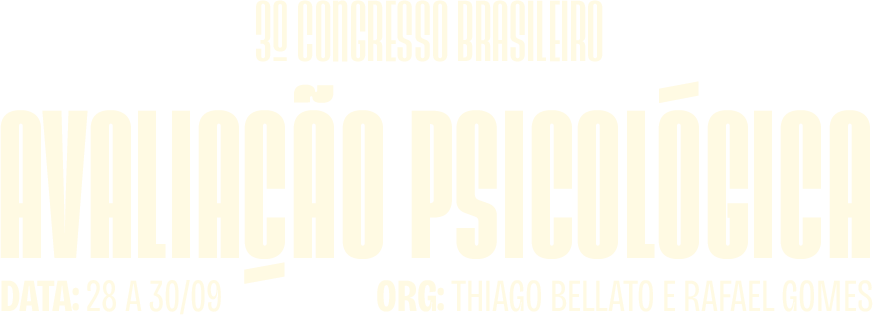 3º Congresso Brasileiro sobre Avaliação Psicológica